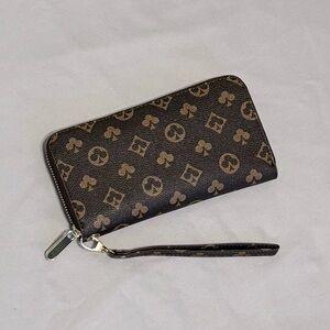 Monogram Zip Wallet